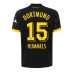 Borussia Dortmund Mats Hummels #15 Kopio Vieras Pelipaita Naisten 2023-24 Lyhyet Hihat